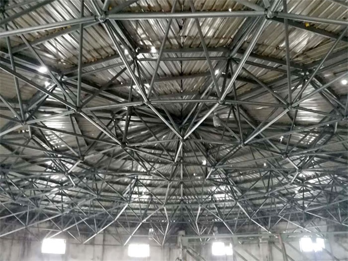 武穴洗煤厂蓄水池网架